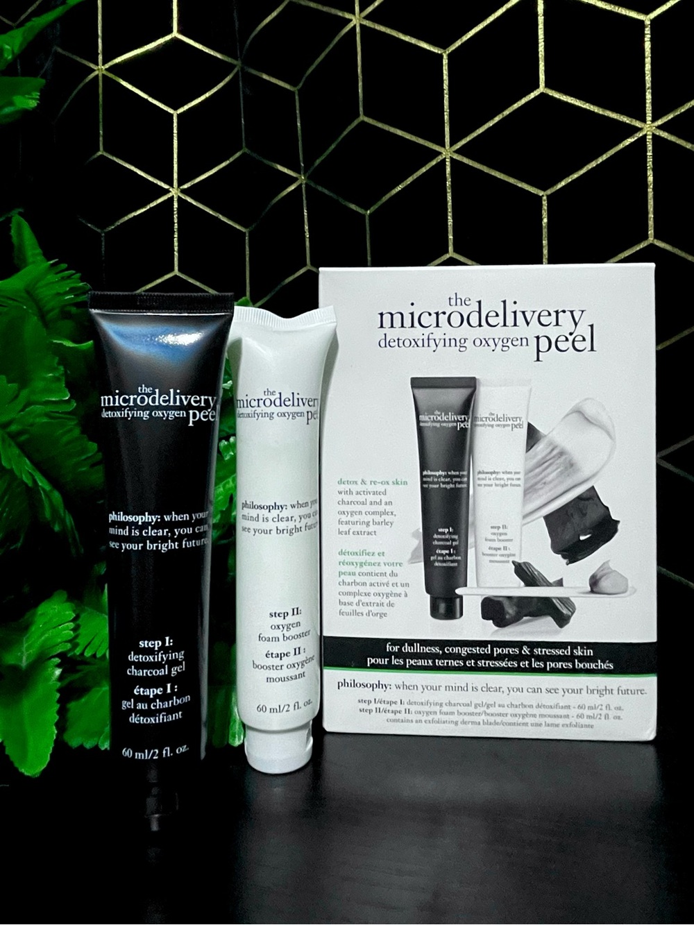 philosophy The Microdelivery Detoxifying Oxygen Peel Set